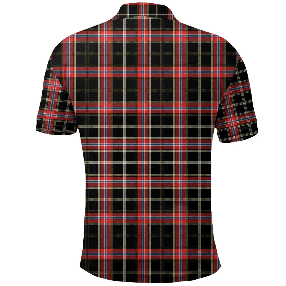 Norwegian Night Tartan Plaid Polo Shirt
