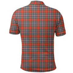 MacFarlane Ancient Tartan Plaid Polo Shirt