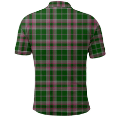 Gray Tartan Plaid Polo Shirt