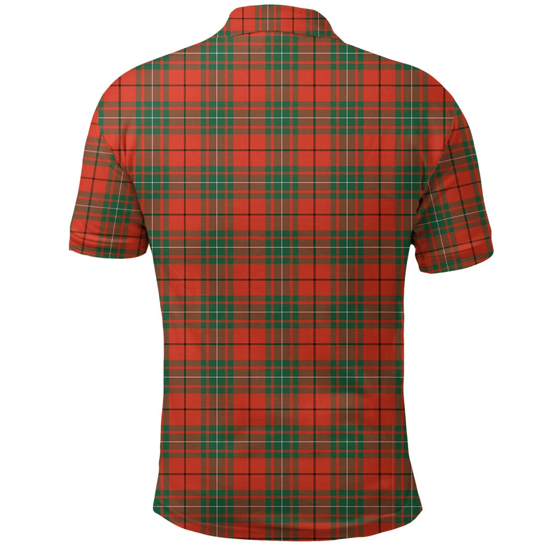 MacAulay Ancient Tartan Plaid Polo Shirt