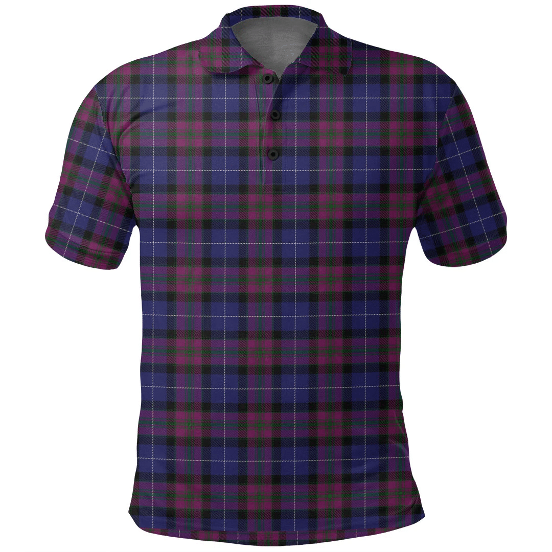 Pride of Scotland Tartan Plaid Polo Shirt