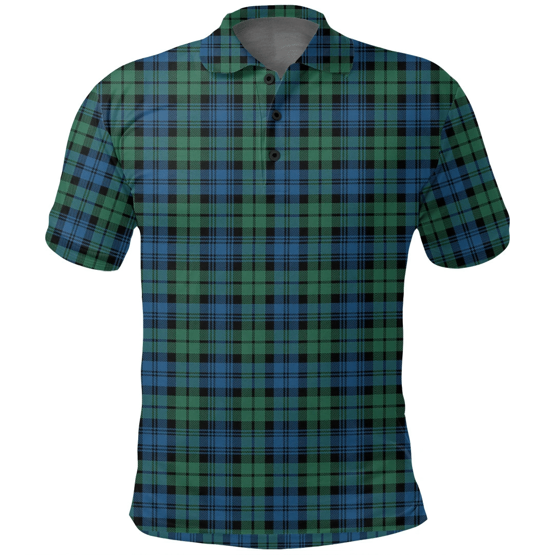 Campbell Ancient 02 Tartan Plaid Polo Shirt