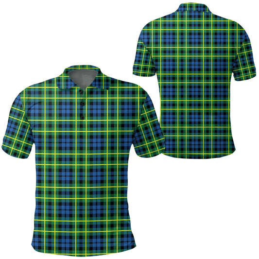 Campbell of Breadalbane Ancient Tartan Plaid Polo Shirt