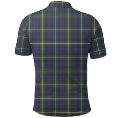 Campbell Argyll Modern Tartan Plaid Polo Shirt
