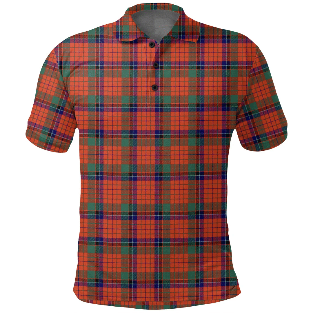 Nicolson Ancient Tartan Plaid Polo Shirt