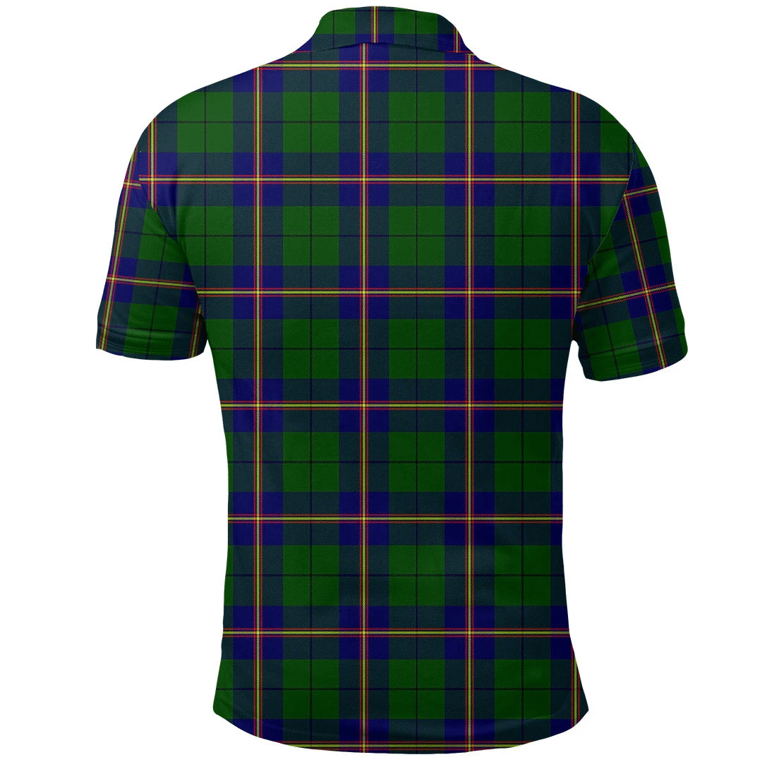 Carmichael Modern Tartan Plaid Polo Shirt