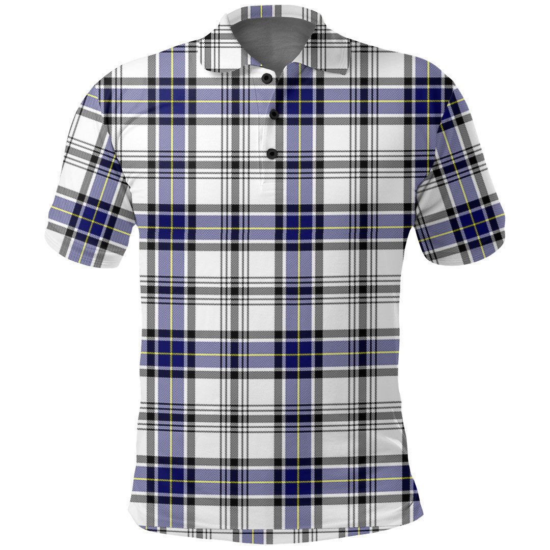 Hannay Modern Tartan Plaid Polo Shirt