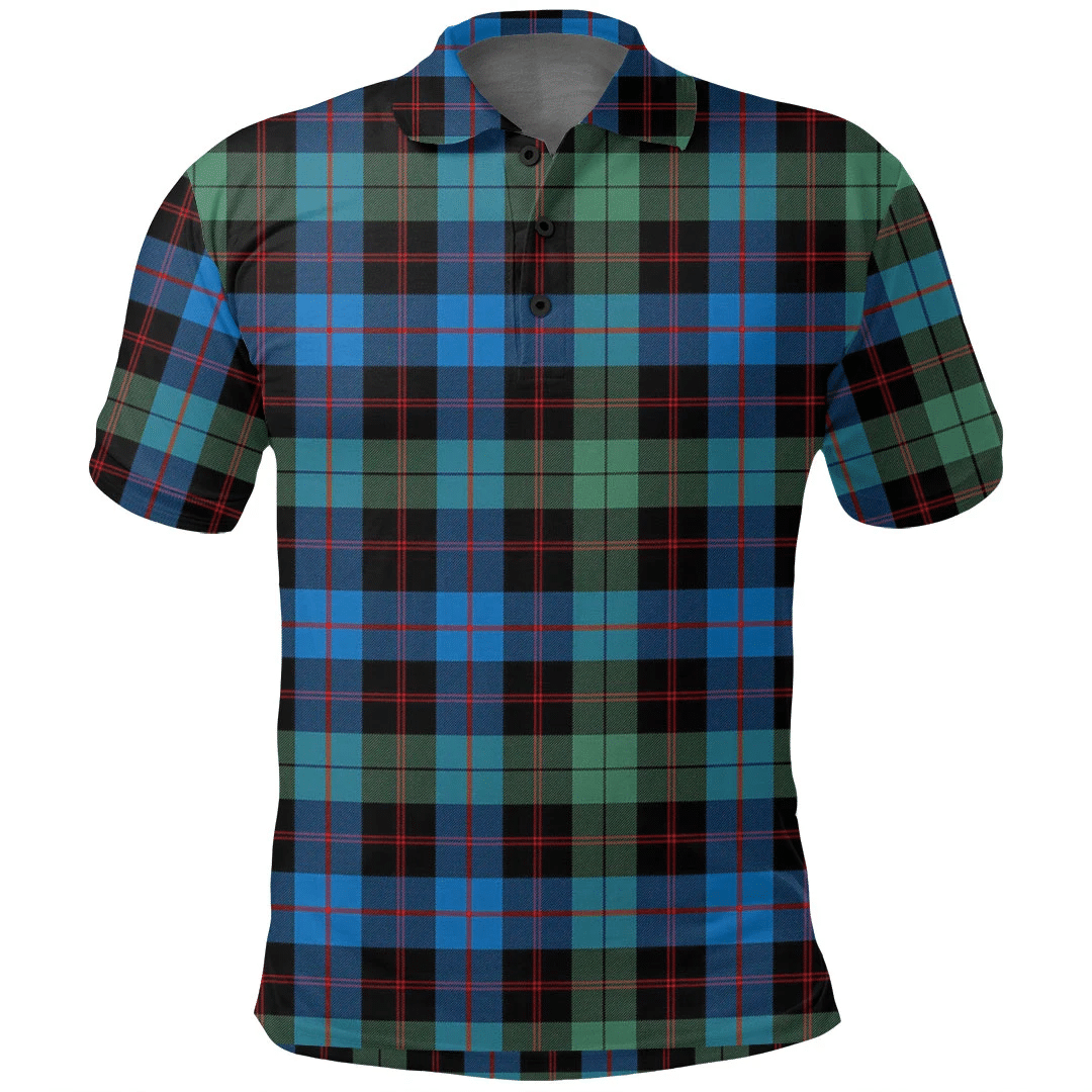 Guthrie Ancient Tartan Plaid Polo Shirt