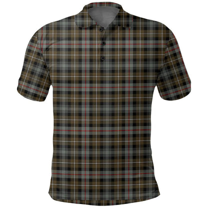 MacKenzie Weathered Tartan Plaid Polo Shirt