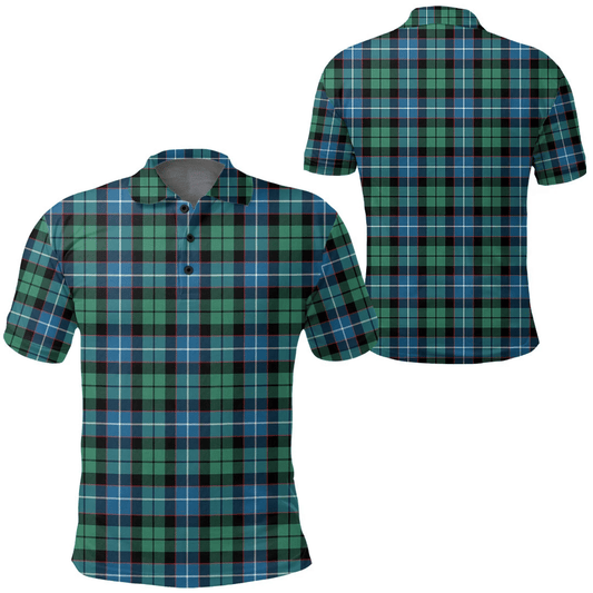 Galbraith Ancient Tartan Plaid Polo Shirt