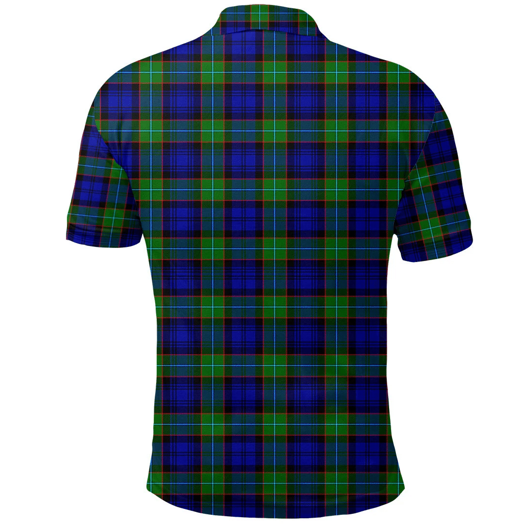 Sempill Modern Tartan Plaid Polo Shirt