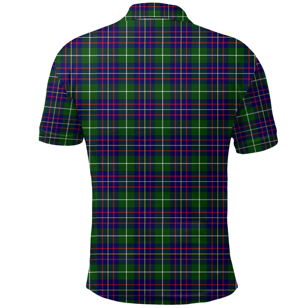 Inglis Modern Tartan Plaid Polo Shirt