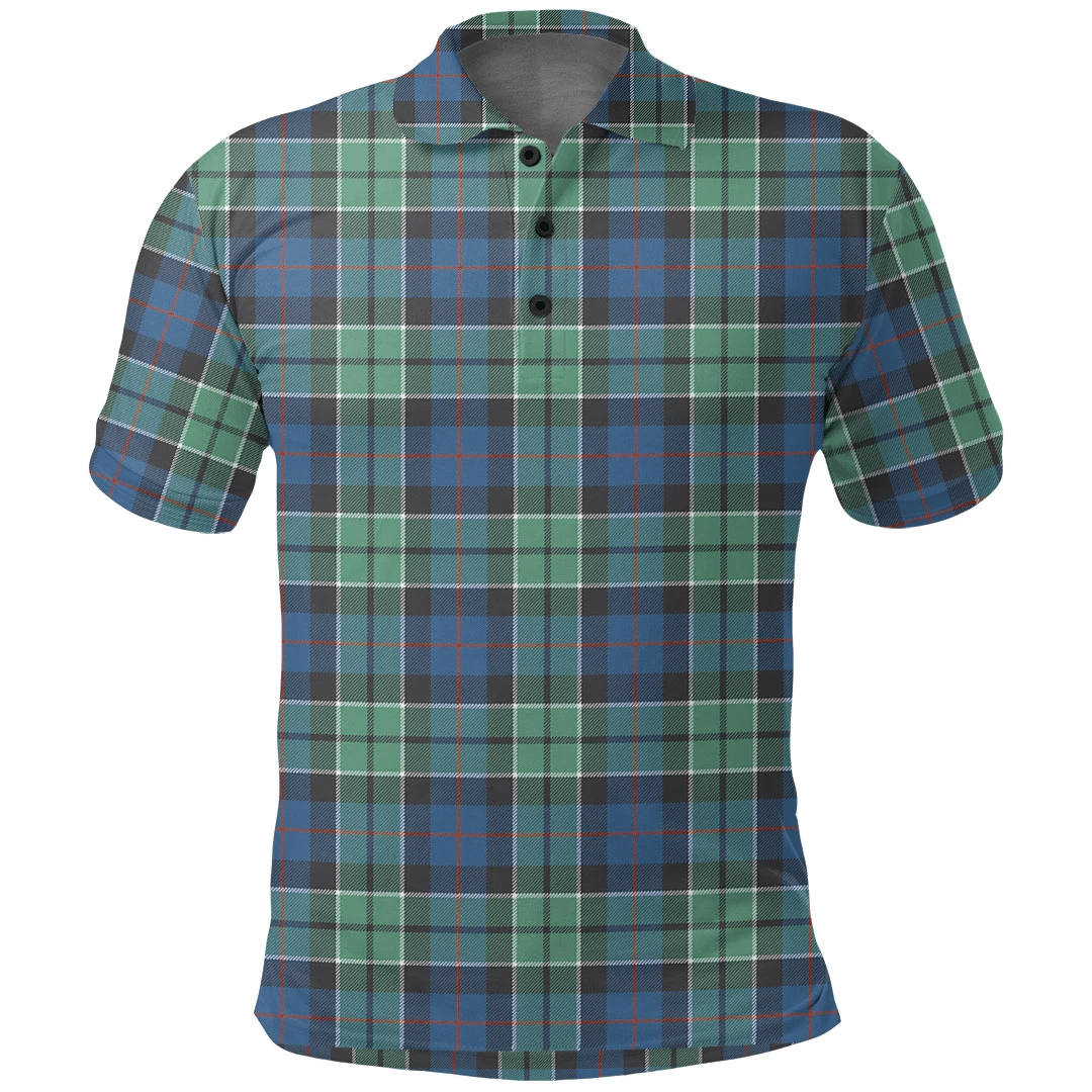 Leslie Hunting Tartan Plaid Polo Shirt