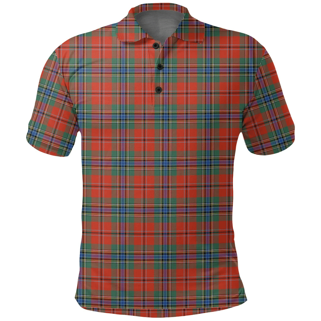 MacLean of Duart Ancient Tartan Plaid Polo Shirt