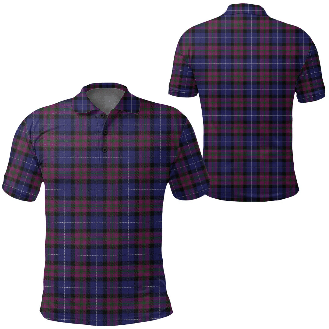 Pride of Scotland Tartan Plaid Polo Shirt