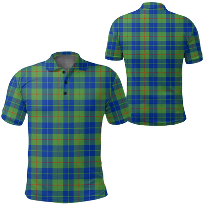 Barclay Hunting Ancient Tartan Plaid Polo Shirt