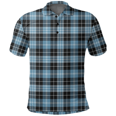 Clark Ancient Tartan Plaid Polo Shirt