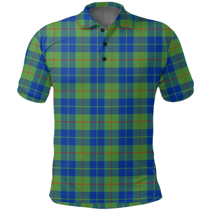 Barclay Hunting Ancient Tartan Plaid Polo Shirt