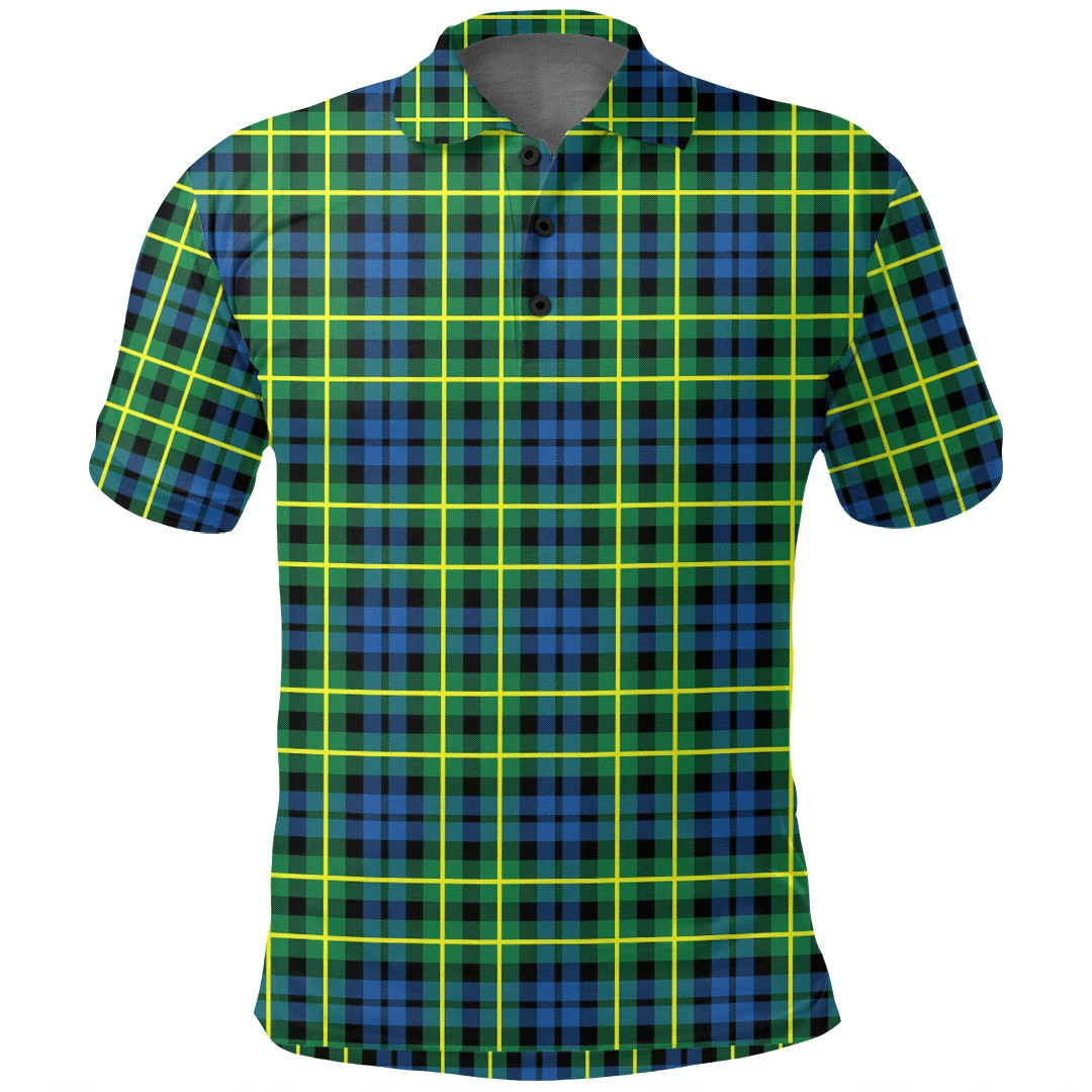 Campbell of Breadalbane Ancient Tartan Plaid Polo Shirt