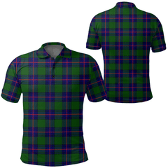 Shaw Modern Tartan Plaid Polo Shirt