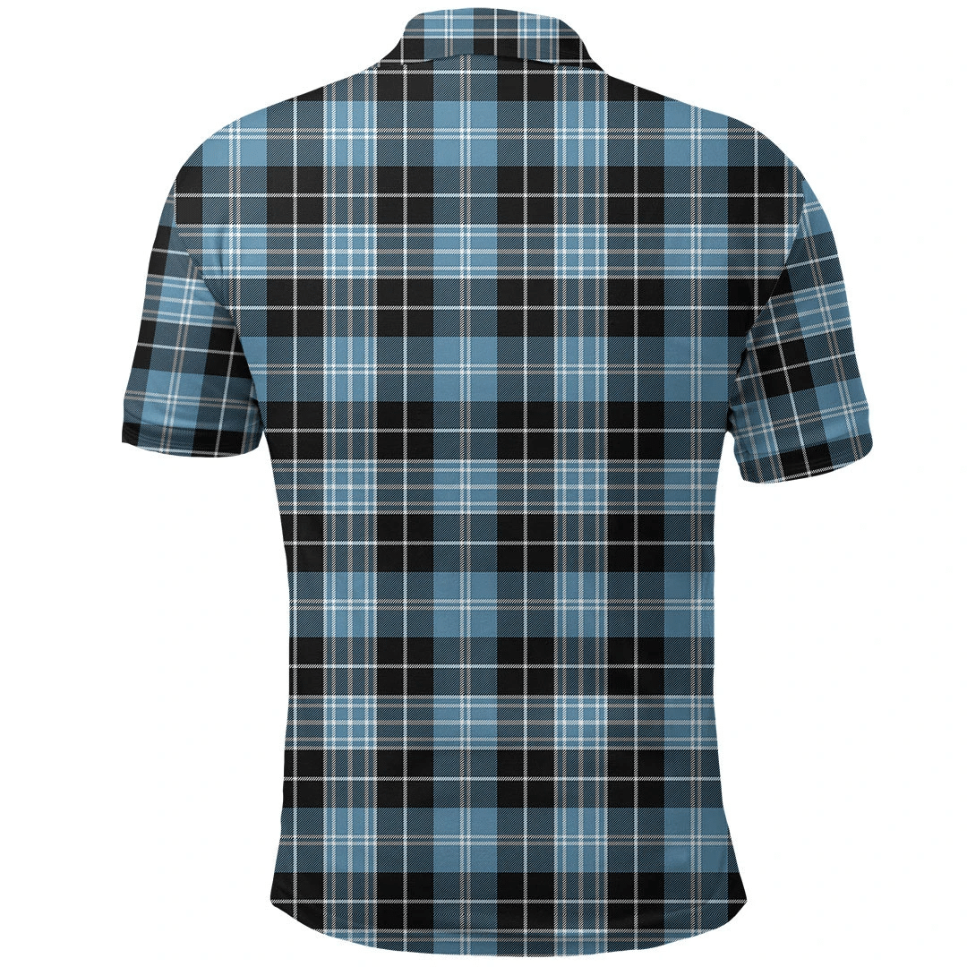 Clark Ancient Tartan Plaid Polo Shirt