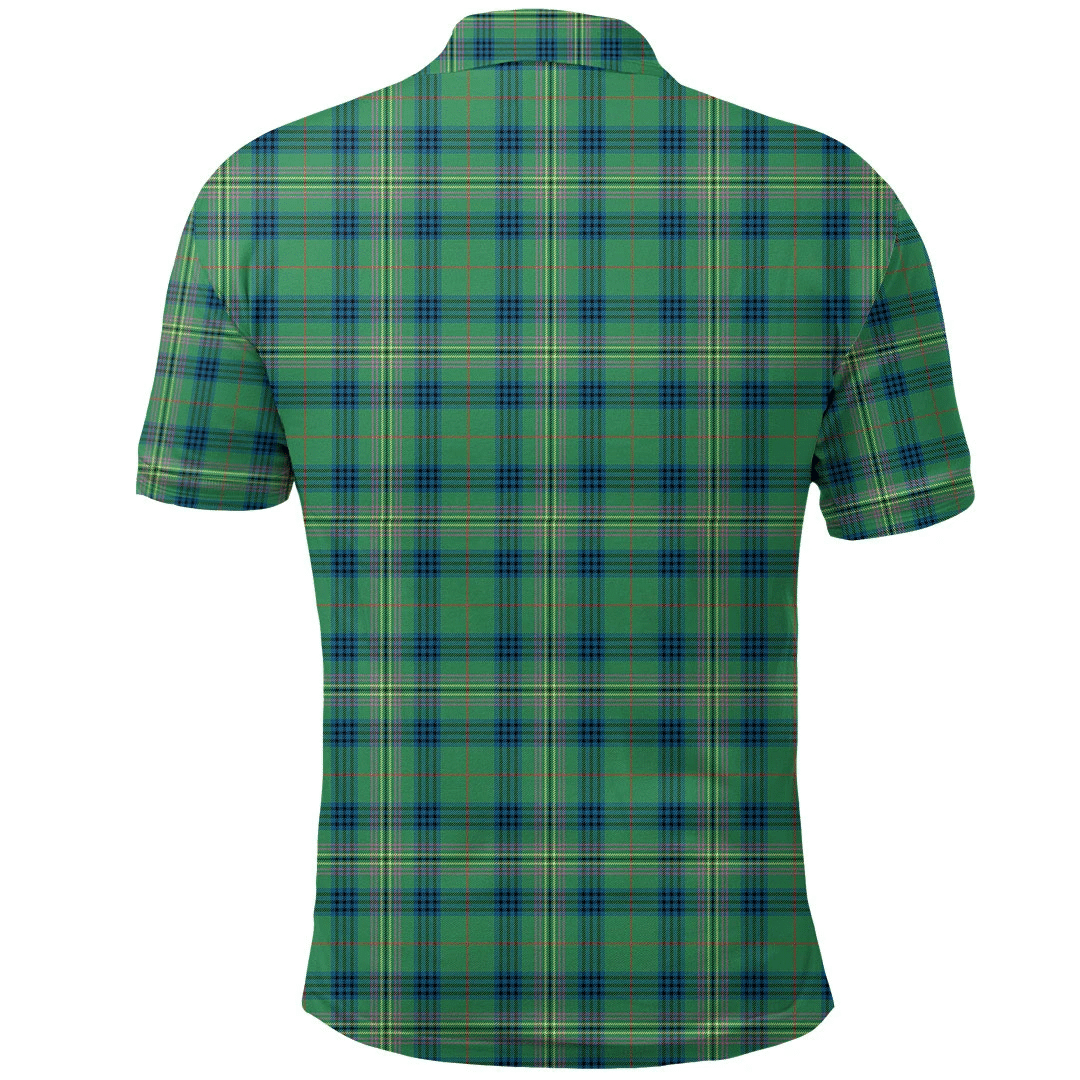 Kennedy Ancient Tartan Plaid Polo Shirt