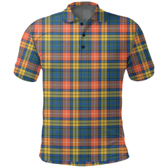 Buchanan Ancient Tartan Plaid Polo Shirt