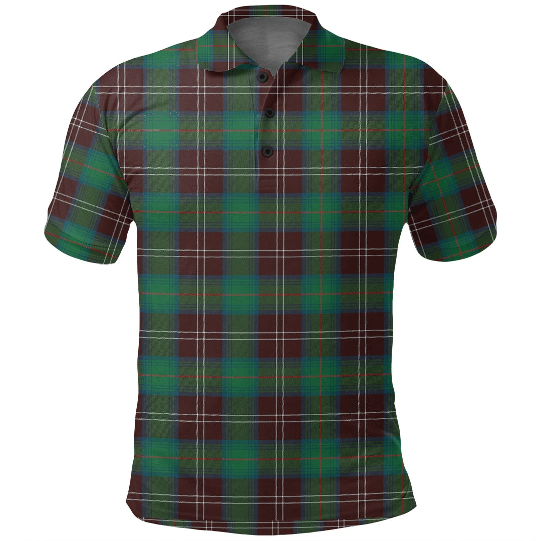 Chisholm Hunting Ancient Tartan Plaid Polo Shirt
