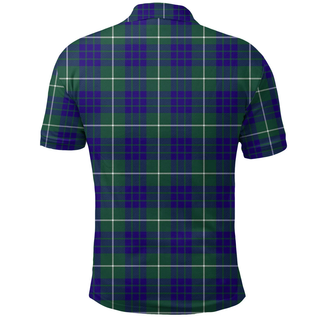 Hamilton Hunting Modern Tartan Plaid Polo Shirt