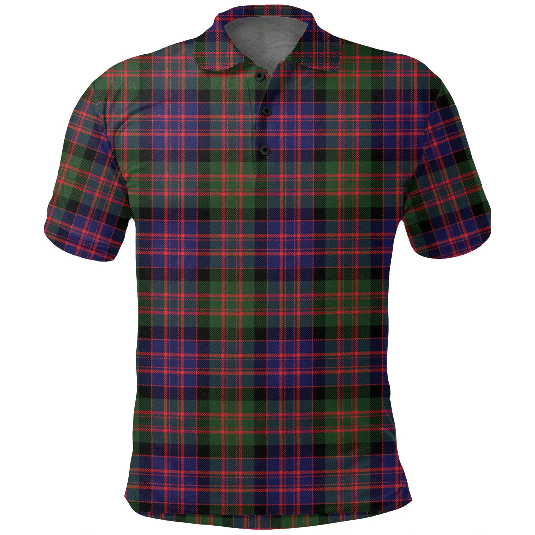 MacDonald Modern Tartan Plaid Polo Shirt