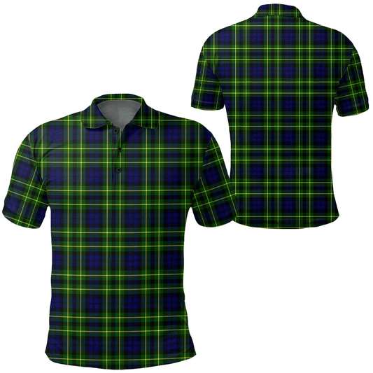 Campbell of Breadalbane Modern Tartan Plaid Polo Shirt