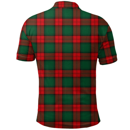 Stewart Atholl Modern Tartan Plaid Polo Shirt