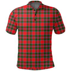 Spens Modern Tartan Plaid Polo Shirt