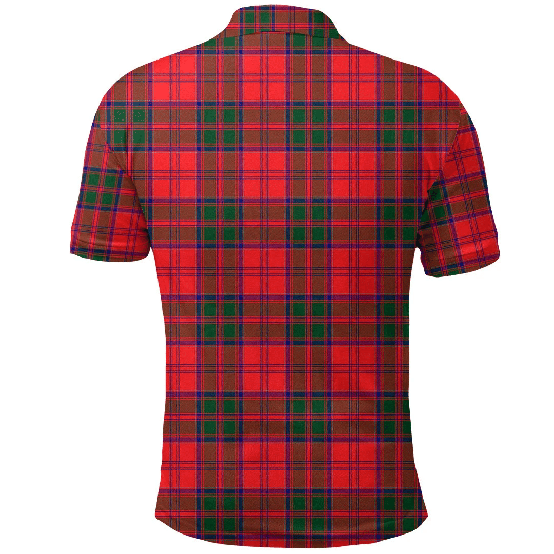 Drummond Modern Tartan Plaid Polo Shirt