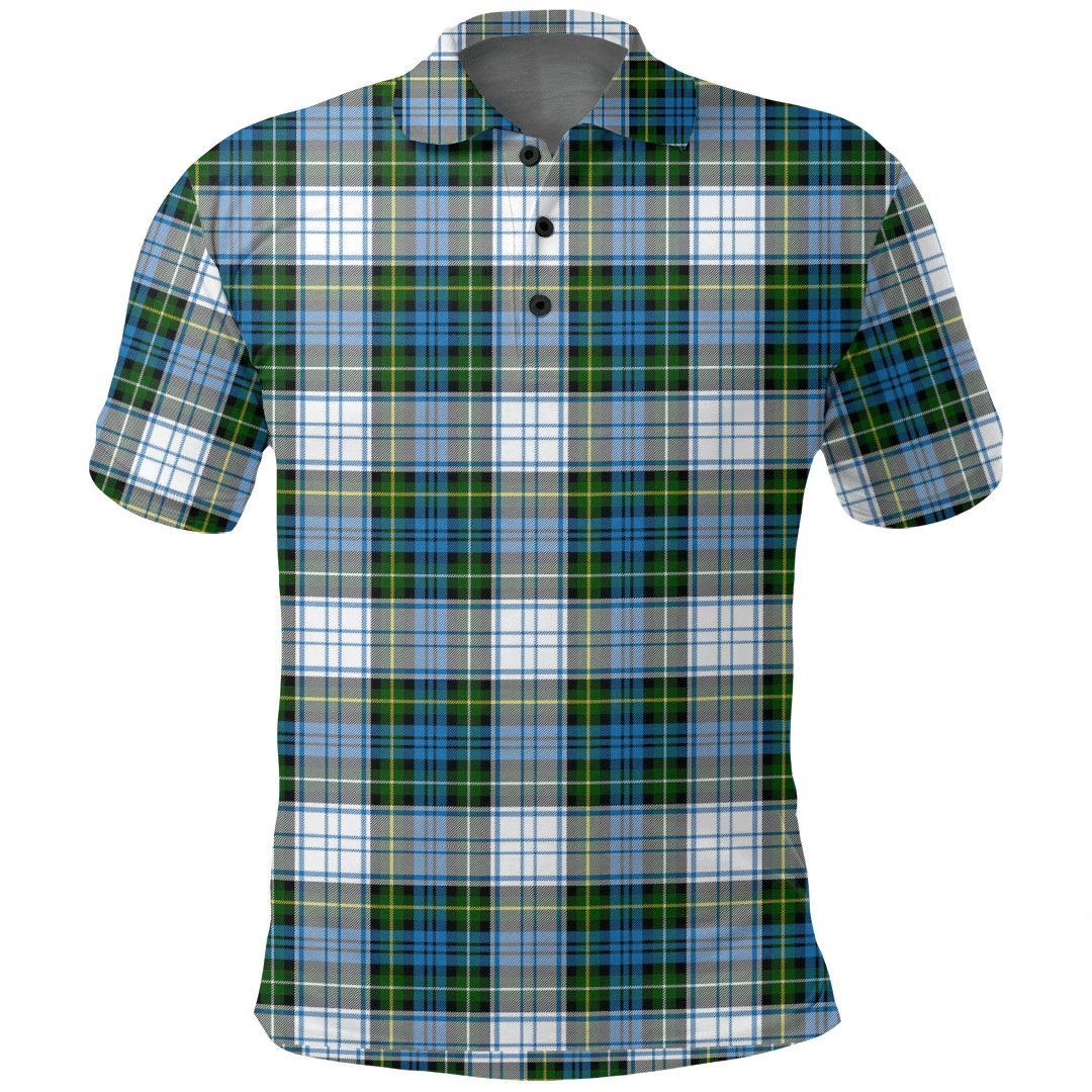Campbell Dress Ancient Tartan Plaid Polo Shirt