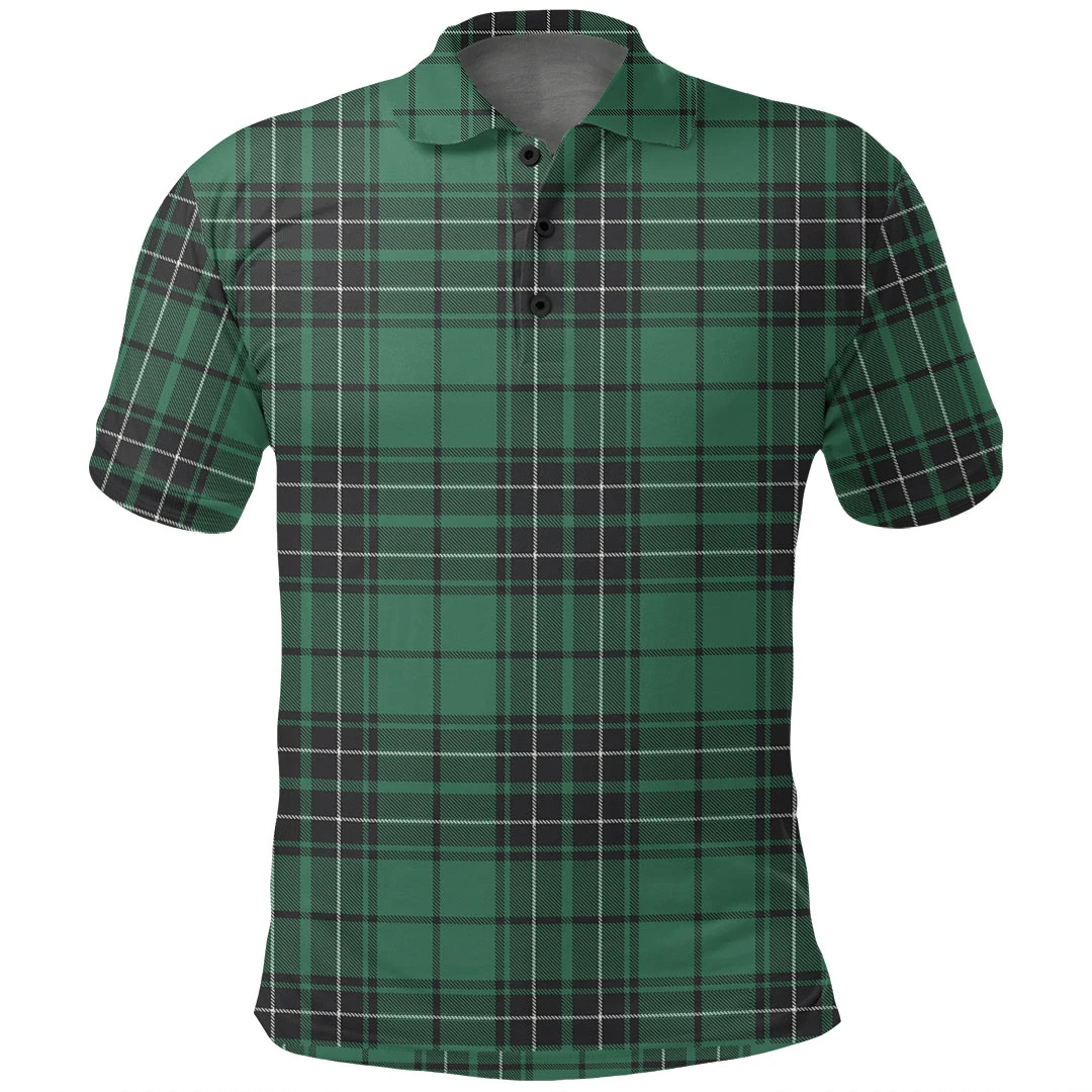 MacLean Hunting Tartan Plaid Polo Shirt