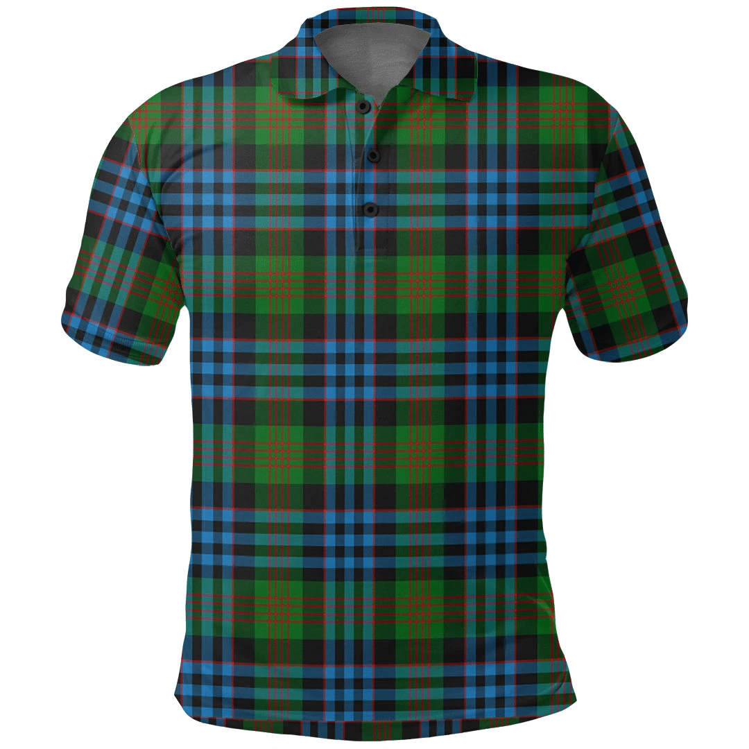 Newlands of Lauriston Tartan Plaid Polo Shirt