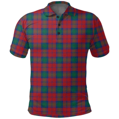 Lindsay Modern Tartan Plaid Polo Shirt