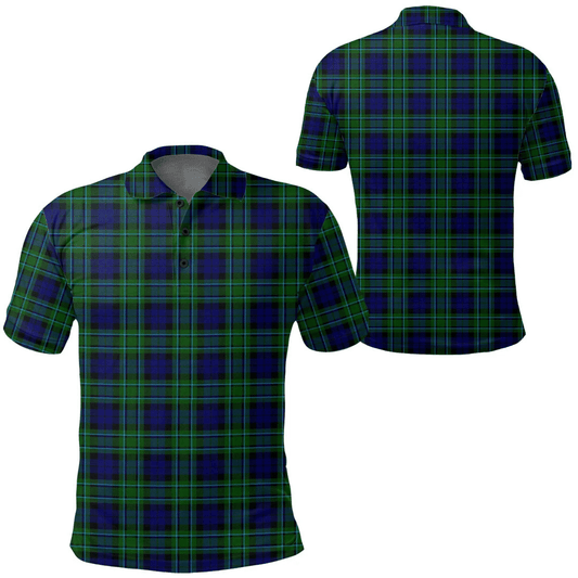 MacCallum Modern Tartan Plaid Polo Shirt