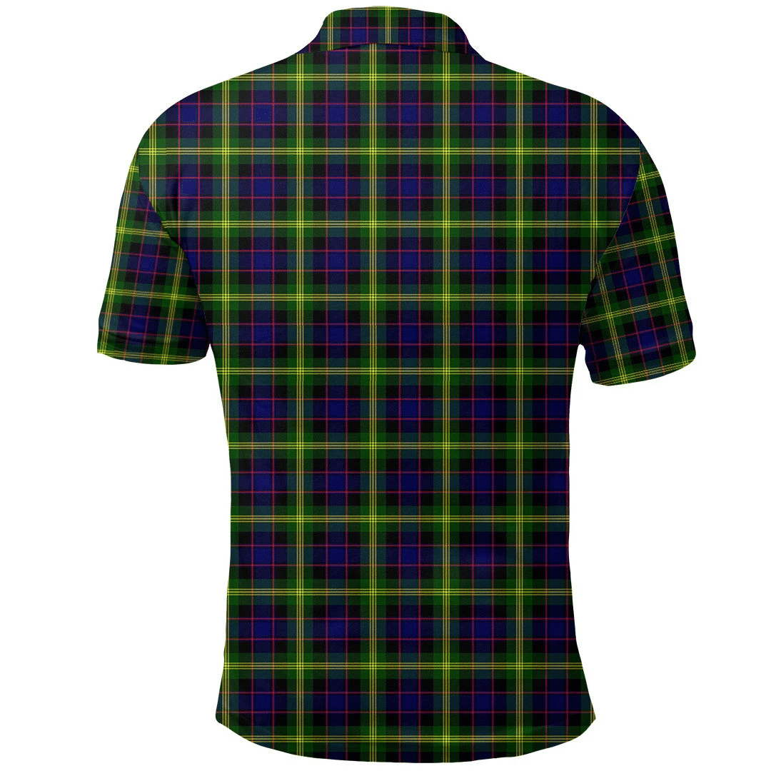 Watson Modern Tartan Plaid Polo Shirt