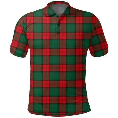 Stewart Atholl Modern Tartan Plaid Polo Shirt