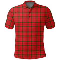 MacDonnell of Keppoch Modern Tartan Plaid Polo Shirt