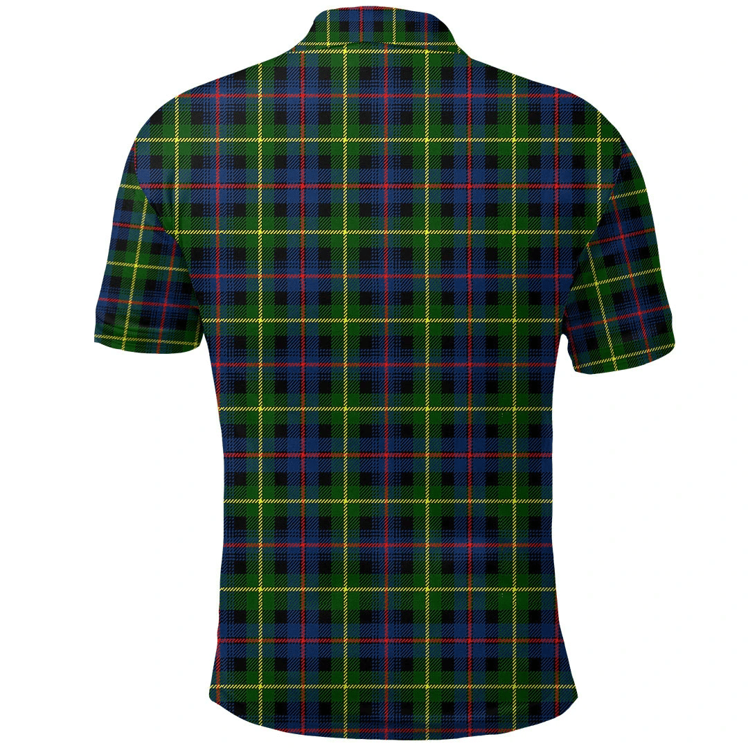 Farquharson Modern Tartan Plaid Polo Shirt