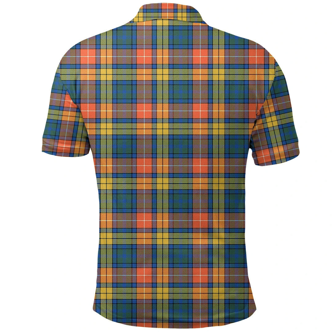 Buchanan Ancient Tartan Plaid Polo Shirt