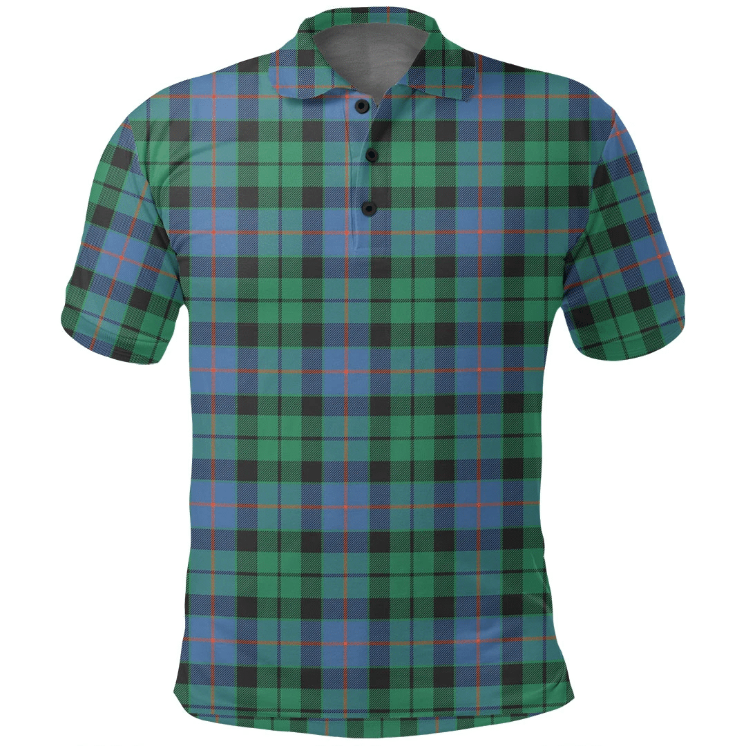 Morrison Ancient Tartan Plaid Polo Shirt