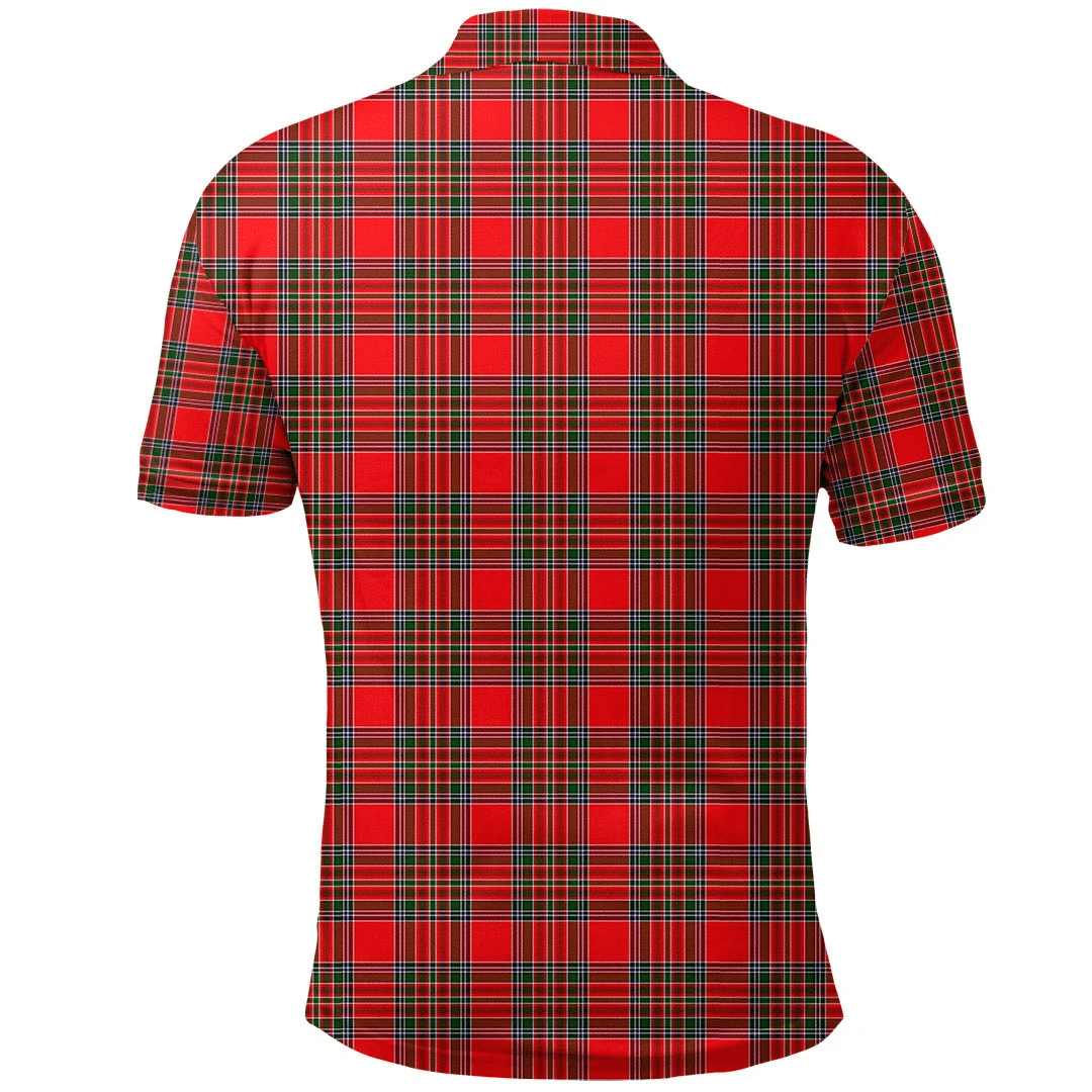 MacBean Modern Tartan Plaid Polo Shirt