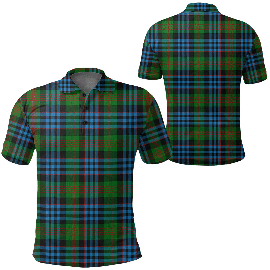 Newlands of Lauriston Tartan Plaid Polo Shirt