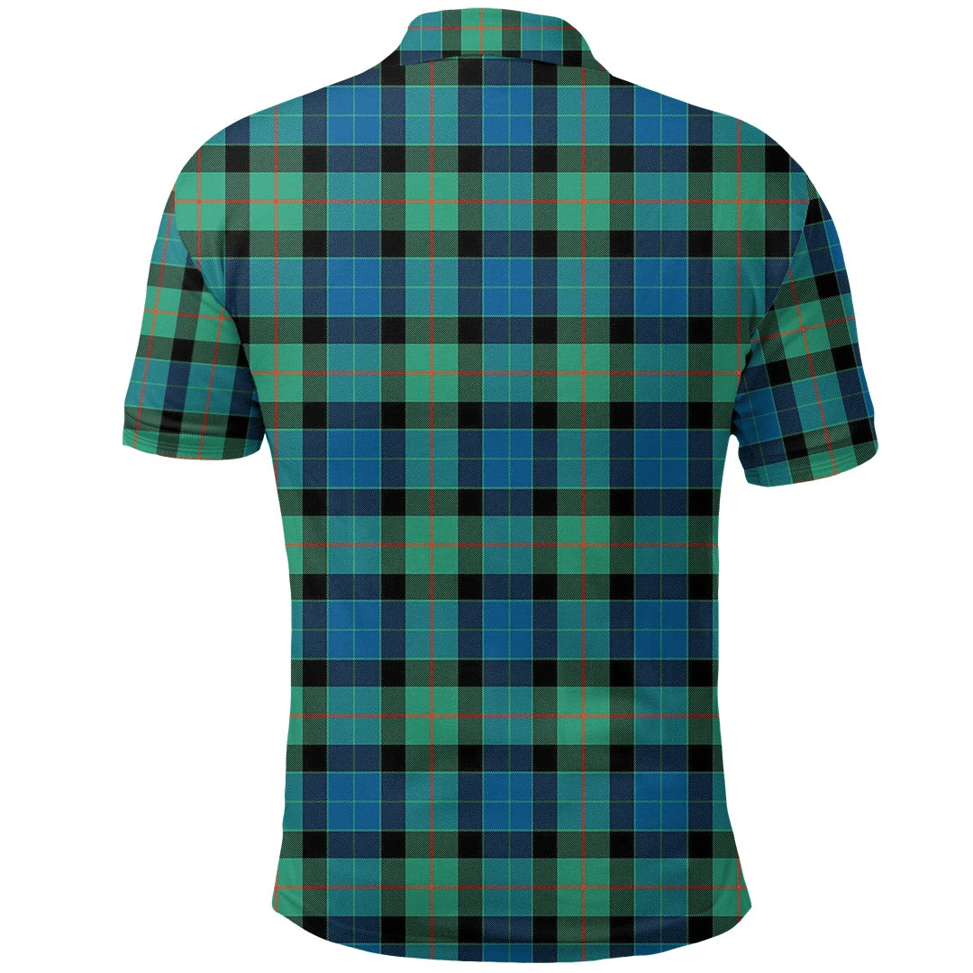 Gunn Ancient Tartan Plaid Polo Shirt