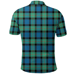 Gunn Ancient Tartan Plaid Polo Shirt