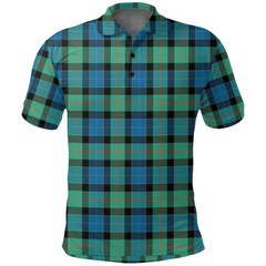 Gunn Ancient Tartan Plaid Polo Shirt